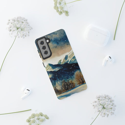 Snowy Colorado Rocky Mountains - Impact Resistant Phone Case